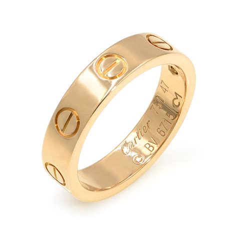 cartier 18k ring price|cartier cheapest ring.